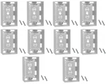 10 Pcs Single Gang Surface Mount Outlet Backbox Junction Wire Wall Plate. Fixed Price $34.95.
