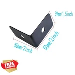 Sutfmwe Black Metal Furniture Corner Protectors Brackets 4PCS. Fixed Price $20.00.