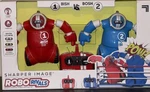 Sharper Image Rivals Remote Control Robot Set Red Blue Ages 8+ Model 2077. Fixed Price $19.99.