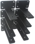 8 Pack 5 Inch Hidden Shelf Brackets Iron Support For Shelves. Fixed Price $30.95.