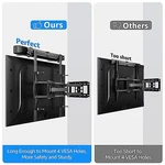 Mountup Universal Soundbar Mounting Above Or Under Tv MU9122 - Black. Fixed Price $32.33.