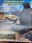 Bestop 2929435 Black Diamond Seat Covers, Rear- Jeep 2007-2017 Wrangler Jk. Fixed Price $104.99.