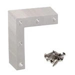 Ulifestar Stainless Steel Shape Flat Corner Brace Bracket For Wood, Metal F.... Fixed Price $11.34.