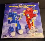 Red And Blue Wireless Remote Boxing Robots (2001 Sharper Image) W/ Original. Fixed Price $70.00.