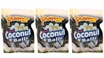 3 Bag Philippine Brand Dried Coconut Balls Chewy Fruit Candy Snacks 18 Pcs. Fixed Price $13.99.