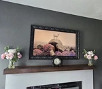 Tuscan Black Deco Tv Frame 75" For Samsung The 2021-2026 New Open Box. Fixed Price $539.10.