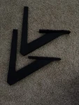 Samsung Oem Tv Stand Legs / Feet BN63-21551B Pair. Q8F 2025. Fixed Price $25.00.