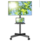 Perlesmith Mobile Stand For 23-60 Inch Lcd Led Flat/curved Screen Tilt.... Fixed Price $40.00.