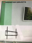 Monster Mounts Large Slim Tilt Tv Wall Kit For 42 - Up To 75LBS New!!. Fixed Price $19.99.