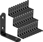 Lishine 30 Pcs 2.5''X Brackets Corner For Wood Small Black Co.... Fixed Price $27.37.