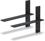 Free Hanging Countertop Support Bracket 12" LX2.5 W Pack Inch, Black. Fixed Price $62.76.