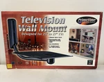 Primetime Television Wall Mount For 25-27" Tvs Black Hanging Shelf PTW26-B. Fixed Price $55.22.