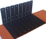 Pack - 8" X 6" W1.5, 5MM Thick Black Shelf Bracket, Iron. Fixed Price $45.83.