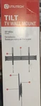Utilitech Steel Tilt Wall Mount For Tvs 37" To 90" Supports 175LB 1143421. Fixed Price $24.00.