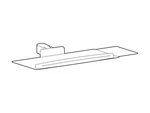 Ergotron Mounting Tray For Keyboard, Mouse, Arm Black (98-736-632). Fixed Price $256.45.