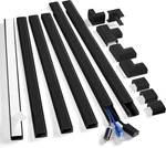 Zhiyo Cord Cover Wall Kit, 94.5IN Hider Mounted Tv, - 95IN, Black. Fixed Price $14.69.