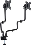 Dual Monitor Desk Kit, Full Motion Arms With Clamp Mounting Base, Holds. Fixed Price $140.99.