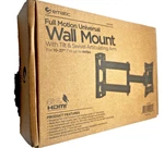 Ematic Full Motion Universal Wall Mount For 10-27 " Tvs Up To 44LBS EMW2301. Fixed Price $13.99.