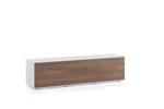 Sonorous Studio ST-160B Wood Glass Stand With Hidden Wheels For 75". Fixed Price $949.95.