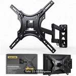 Sbox LCD-441 Flat Wall Mount Motion Arm For 23"-55" Tvs Black. Fixed Price $21.54.