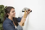 Hangman No Stud Tv Hanger (black) 26"INCH - 55"INCH. Fixed Price $22.99.