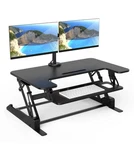 Mount-it! Standing Desk Converter Dual Monitor, 2 Screen Mounts Included, Hei.... Fixed Price $145.00.