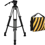 E-image EG05C2 2-STAGE Carbon Fiber Fluid Head Tripod Kit With Sandbag. Fixed Price $699.99.