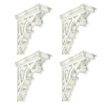 Big Fortune Set Of 4 Corbels Shelves Wood DECORATIVE,L7.2X W3.1X .... Fixed Price $75.69.