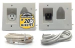 Data Comm Electronics In Wall Cable Management Kit - Tv Hider .... Fixed Price $72.27.