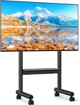 Rfiver Rolling Stand For 40-75 Inch Tvs, Portable On Wheels Black. Fixed Price $97.82.