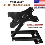 Tilt Tv Wall Bracket Mount Slim Swivel Plasma Lcd Led For 14 26 37 40 42IN. Fixed Price $11.47.