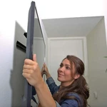 Hangman Surface Indoor Outdoor Walldog Tv Hanger For 32" To 80". Fixed Price $31.99.