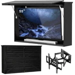 Gdlf Outdoor Tv Enclosure 55 Inch Weatherproof Cover Dual-arm Mount. Fixed Price $228.99.