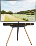 Putorsen Easel Tv Stand For Lcd Oled 43-65 Inch, Black. Fixed Price $111.98.