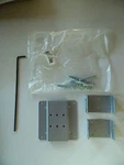 Peerless Flat Tilting Tv Wall Mounts 10" To 22" Lcd Screens Silver Nos Sharp. Fixed Price $14.99.