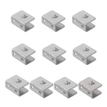 Aopin Glass Shelf Bracket, Adjustable Clips Clamp 8-12MM / Square. Fixed Price $31.99.