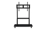 Lg Mobile Trolley Monitor Cart Black 260 Lbs. Capacity For Large ST-000F. Fixed Price $520.67.