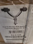 Hat Design Works E2-2-124 Mounting Arm For Monitor Display Screen Silver. Fixed Price $200.00.
