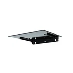 Single Glass Shelf Under Tv Wall Mount Bracket Component Cable Box Dvr Dvd. Fixed Price $14.02.