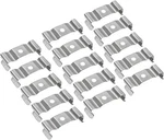 Uxcell Clips Bracket Hanger For Integrated Tube 15PCS Fixed T8, Silver. Fixed Price $10.65.
