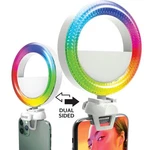 Relaunch Aggregato Dual Sided Clip-on Light With Camera Mount, White Rgb. Fixed Price $8.00.