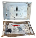 Legrand On-q ENP0905-NA-V1, Dual-purpose In-wall Enclosure&mnt Plate-no Door-new. Fixed Price $19.98.