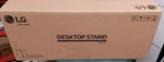 Lg SR-G3WU65 65-INCH Oled Tv Pedestal (G2/G3 Series). Fixed Price $116.31.