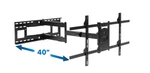 Mount-it! MI-372 Full Motion Tv Wall 40"-80" Extra Long New, Open Box. Fixed Price $134.99.