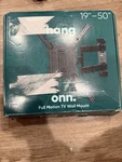 Hang Onn Full Motion Wall Mount 19"-50" Tvs Up To 77 Lbs. Fixed Price $17.50.