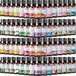 Essential Oil Set 52PCS 10ML Fragrance Kit Aromatherapy Drops Diffuser. Fixed Price $69.74.