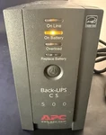 Apc Back-ups CS500 BK500BLK 6 Outlets Uninterruptible Power Supply Works GS11. Fixed Price $38.00.