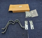 (2 Pairs) Sky 32811: 3" Heavy-duty Wall Mount Brackets For Tv Antenna/ Dish Mast. Fixed Price $30.76.