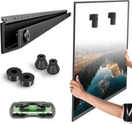 No Stud Tv Mount For Drywall 32-75 Inch, Drill Bracket Holds Up To 15. Fixed Price $61.19.