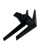 Sharp LC-43LB481U Tv Stand/base/legs No Screws: Good Cond: Fast Same Day. Fixed Price $22.00.